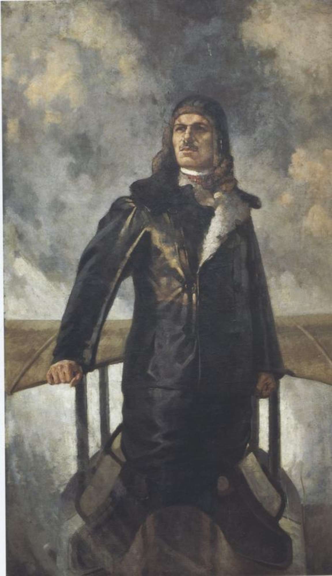S. Luchini, Ritratto di Francesco Baracca, 1919